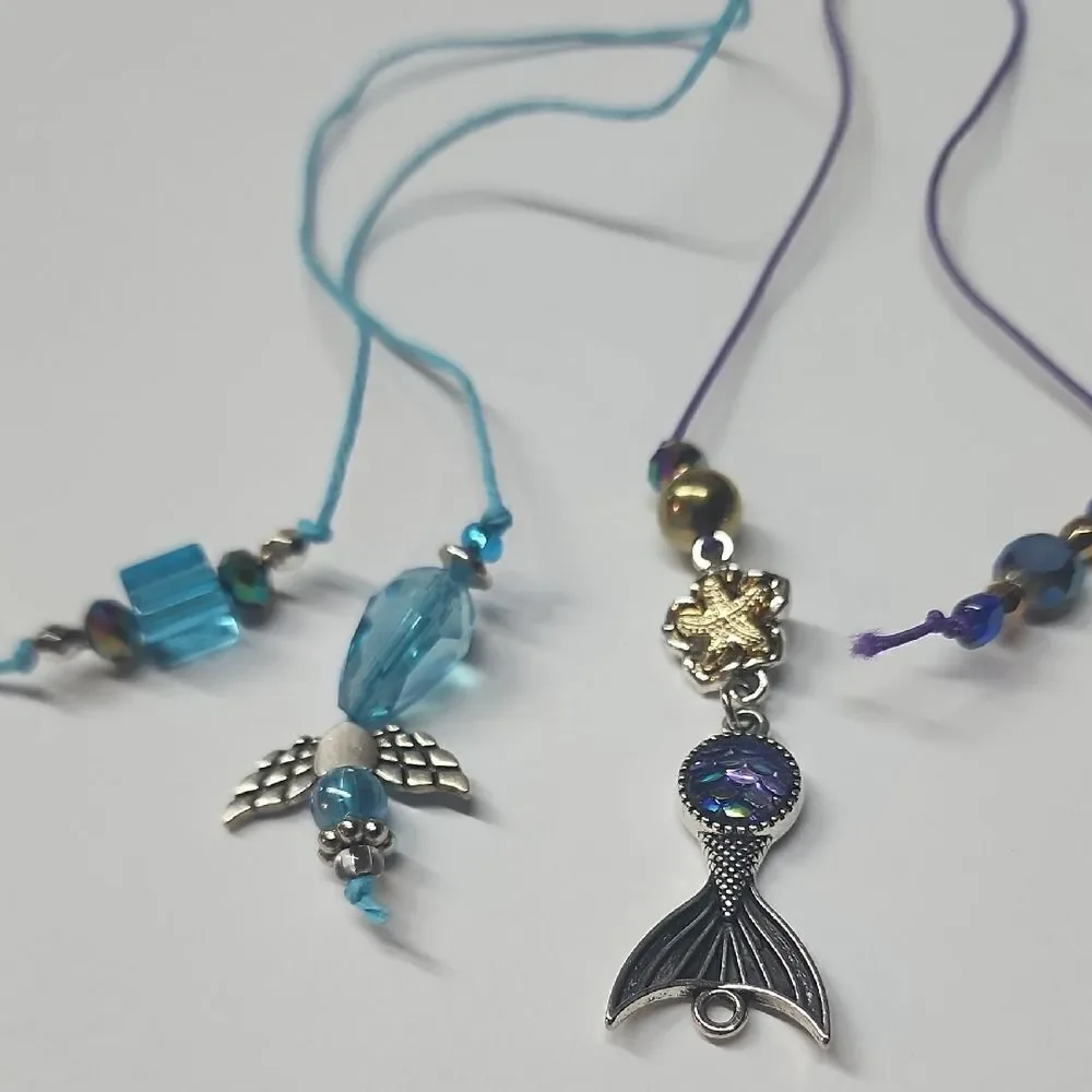 Handmade Bookmarks Mermaid Tail And Angel